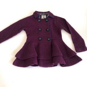 Matilda Jane Peplum wool jacket